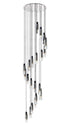 Brooks Slim Round Pendant 21 Light